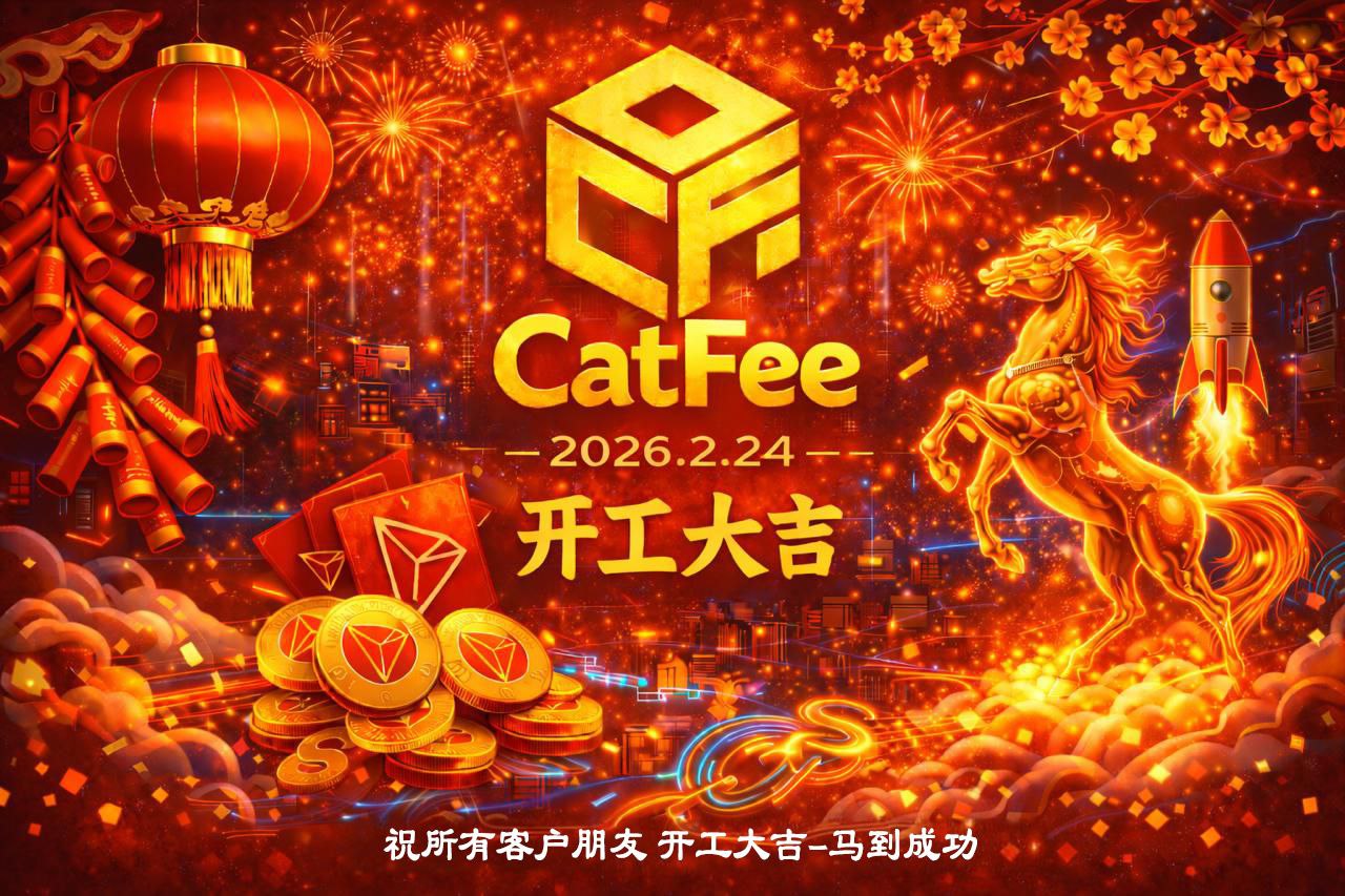 CatFee CatFee 农历新年开工海报